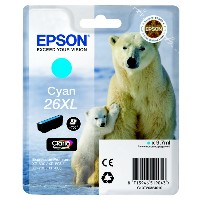 Epson Original Tintenpatrone cyan High-Capacity XL C13T26324012