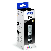 Epson Original Tintenflasche schwarz foto C13T00R140