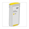 Druckerpatrone passend fr HP B3P21A 727 Tintenpatrone gelb, Inhalt 130 ml fr DesignJet T 1500 ePrinter/ePrinter PS 36 Inch/36 
